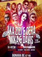 Aka Zizi, Cera, Mika, Davis, La'Sainte, Mayash, Tinah Chérie en showcase Bonara-Be 67ha