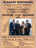 ALahady mikorana - Luk‍ Salomon‍ Lilie‍ Gothlieb‍ - Salle a On'Kart Viry