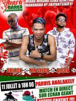 AlefaBarea Mr Sayda, Alson, OBlack Parvis Analakely