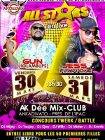 All stars en live avec Gun‍ & Jess Flavi One‍ - AkDee mix Club Ankadivato‍