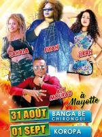 Aly Mourad, Fiyah, Jirah, Sahala en show case Koropa Mayotte - Banga Be Chirongui Mayotte