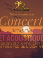 Amboaram-peo UCM‍ concert accapella et acoustique - Université Catholique de Madagascar (UCM)‍