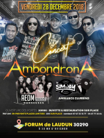 AmbondronA‍ en concert Forum de Laudun