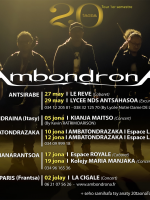 AmbondronA‍ - Le Rêve Antsirabe‍ - Kianja Maitso Soavinandriana Itasy‍ Espace Laza Antanifotsy Ambatondrazaka‍ Espace Royal Bateravola Fianarantsoa‍ Kolejy Maria Manjaka Fianarantsoa‍