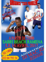 Amc Junior‍ , D'Alvis‍ et Rity Baco‍ - Sabri Beach Ramena‍