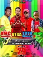 Amc Junior, Vega, Toto Maney, Jonh Mc en show case Next One Andapa