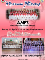 AMF3 Antoko Mpihira Faritra Fahatelo, Tanora Masina Itaosy‍ , KT Ambatovinaky‍  - Live Hotel Andavamamba‍ Fiderana miavaka