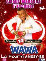 Amour Manonga l'escalier Wawa fourmi beach