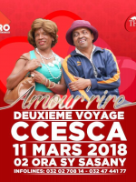 Amour'rire deuxième voyage avec Francis turbo‍ & Gothlieb‍ - CCESCA Antanimena‍