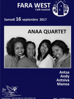 Anaa Quator‍ en concert au Fara West Faravohitra‍