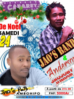 Anderson jaojoby‍ & Jao's Band‍ - cabaret de noel - JAO'S PUB‍