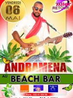 Andramena en concert au Beach Bar