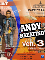 Andy Razafindrazaka‍ quartet au Café de la Gare Soarano‍