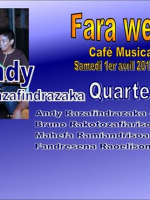 Andy Razafindrazaka‍ quartet café musical - Fara West Faravohitra‍