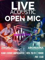 Angelo Santatriniaina & Aroniaina Randriambololona live acoustic & open mic Kami Lounge Ampasapito
