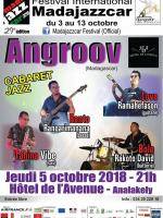 AngRoov, Tahina Vibe, Bolo Rakoto David, Lova Ramahefason, Ranto Ranoarimanana Hotel de l'Avenue (HDA) Analakely
