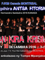 Antsan-kira krismasy - Centre Communautaire Roussin Montréal Canada‍