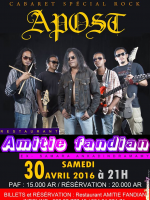 Apost en concert au Amitie Fandian