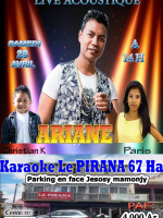 Ariane‍ avec Christian K‍ & Paris‍ live acoustique - Le Pirana 67Ha