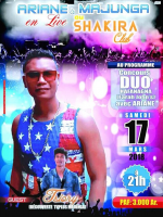 Ariane‍ en live au Shakira Night Club Mahajanga‍
