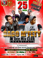 Arione Joy, Rak Roots, Martiora Freedom - Dago M'fety au AK Dee Miw Club Ankadivato
