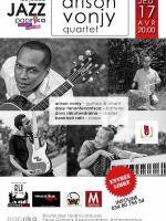 Arison Vonjy Quartet en concert au Paprika