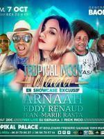 Arnaah, Eddy Renaud, Jean mari rasta en show case tropocal moov mada Salle Tropikal Palace Marseille