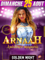 Arnaah en showcase au Golden Night Ambilobe
