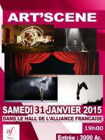Art'Scene dans le hall de l'Alliance Française