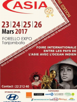 Asia - 2ème édition - foire internationale entre les pays de l'Asie avec l'Océan Indien - Forello Expo Tanjombato‍