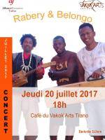 Rabery & Belongo en concert Vakok'Arts Trano Toliary