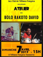 Atelier avec Bolo Rakoto David‍ - AFT - Alliance Française d'Antananarivo‍