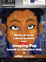 Atelier de dessin spécial portrait avec Sleeping Pop - Is'Art Galerie‍