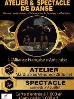 Atelier et spectacle de danse AF - Alliance Française d'Antsirabe