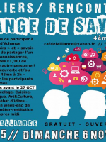 Ateliers / rencontres échange de savoirs 4ème édition - AF - Alliance Française d'Antsirabe‍