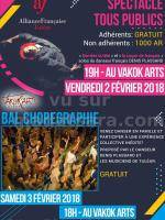 Bal choregraphie - spectacle tout public Vakok'Arts Trano Toliary