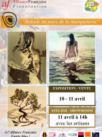 Balade au pays de la marqueterie - Exposition - AF -  Fianarantsoa‍