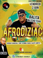 Balita‍ afrodiziac night avec Dj Dina‍ - Le QG Cholet