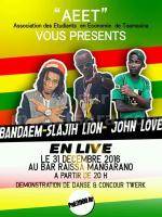 Bandaem‍, Slajih Lion‍ & John Love‍ - en live au Bar Raissa Mangarano