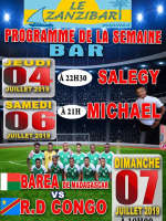 Barea vs RDC - Discothèque Zanzibar‍