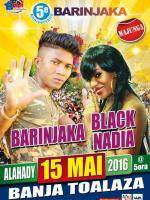 Barinjaka & Black Nadia en concert au Banja Toalaza