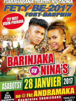 Barinjaka‍ & Nina's‍ fiarahabana tratry ny taona fety be Fkt Andramaka Fort-Dauphin