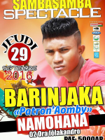 Barinjaka - Sambasamba spectacle - Namohana