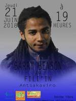 Barry Benson en concert Fili'In Antsakaviro
