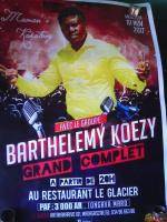Barthelemy Koezy au grand complet Le Glacier Analakely