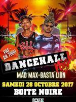 Basta Lion & Mad Max en show case dancehall Discothèque Boite Noire Antsiranana