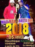 Basta Lion & Mad Max en show case Ravinala Discothèque Vohémar