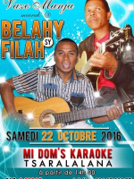 Belahy‍ & Tarika Filah‍ vazo manja - en concert au Mi Dom's Tsaralalana‍