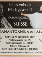 Belles voix de Madagascar II - Lalatiana‍ & Rija ramanantoanina‍ - Salle paroissiale Guthirt Ostermundigen‍