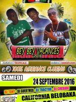 Bey bey vacances 2016 - 100% ambiance clubbing - California Belobaka avec Dj Tony‍, Dj Guermex‍, Dj Tractor‍ & Dj Chebani
